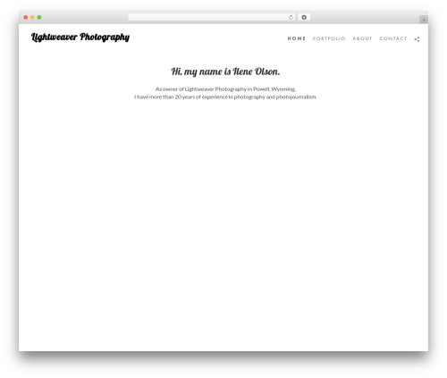 Flatbase best WordPress gallery - lightweaverphotography.com