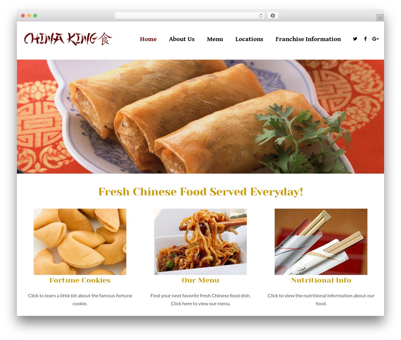 Lambda food WordPress theme - eatchinaking.com
