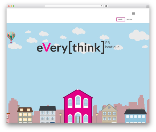 Sinclair WordPress theme - everythinkpr.com