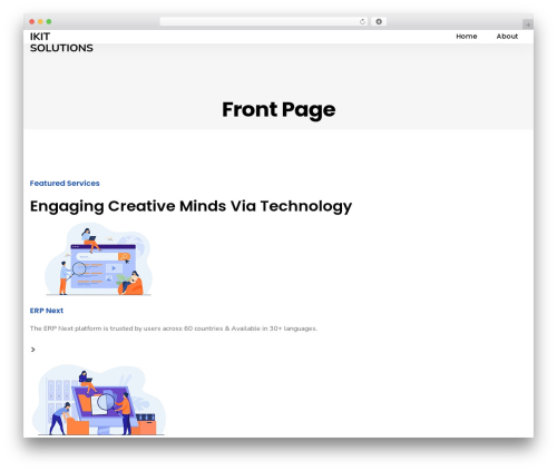 Softek best WordPress theme - ikitsolutions.com