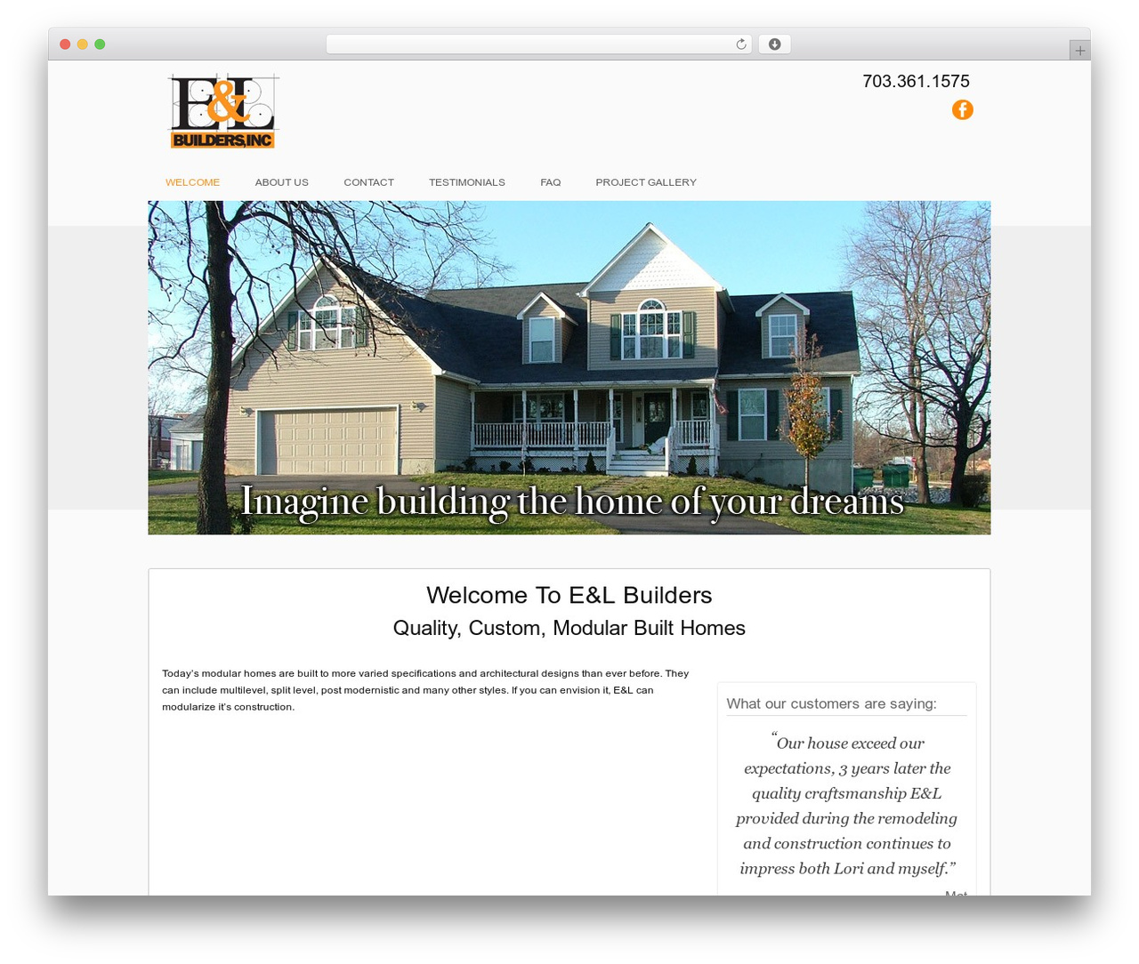 Theme WordPress DAVRACK - elbuilders.com
