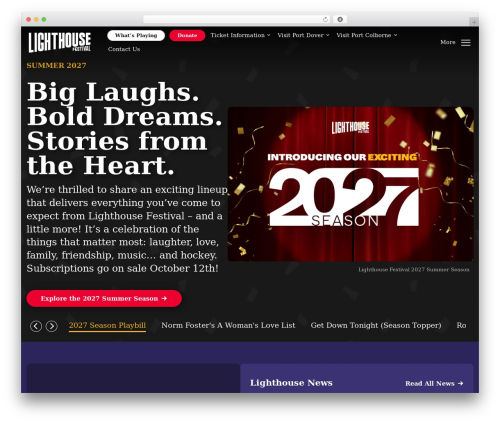 Theme WordPress Lighthouse Theme - lighthousetheatre.com