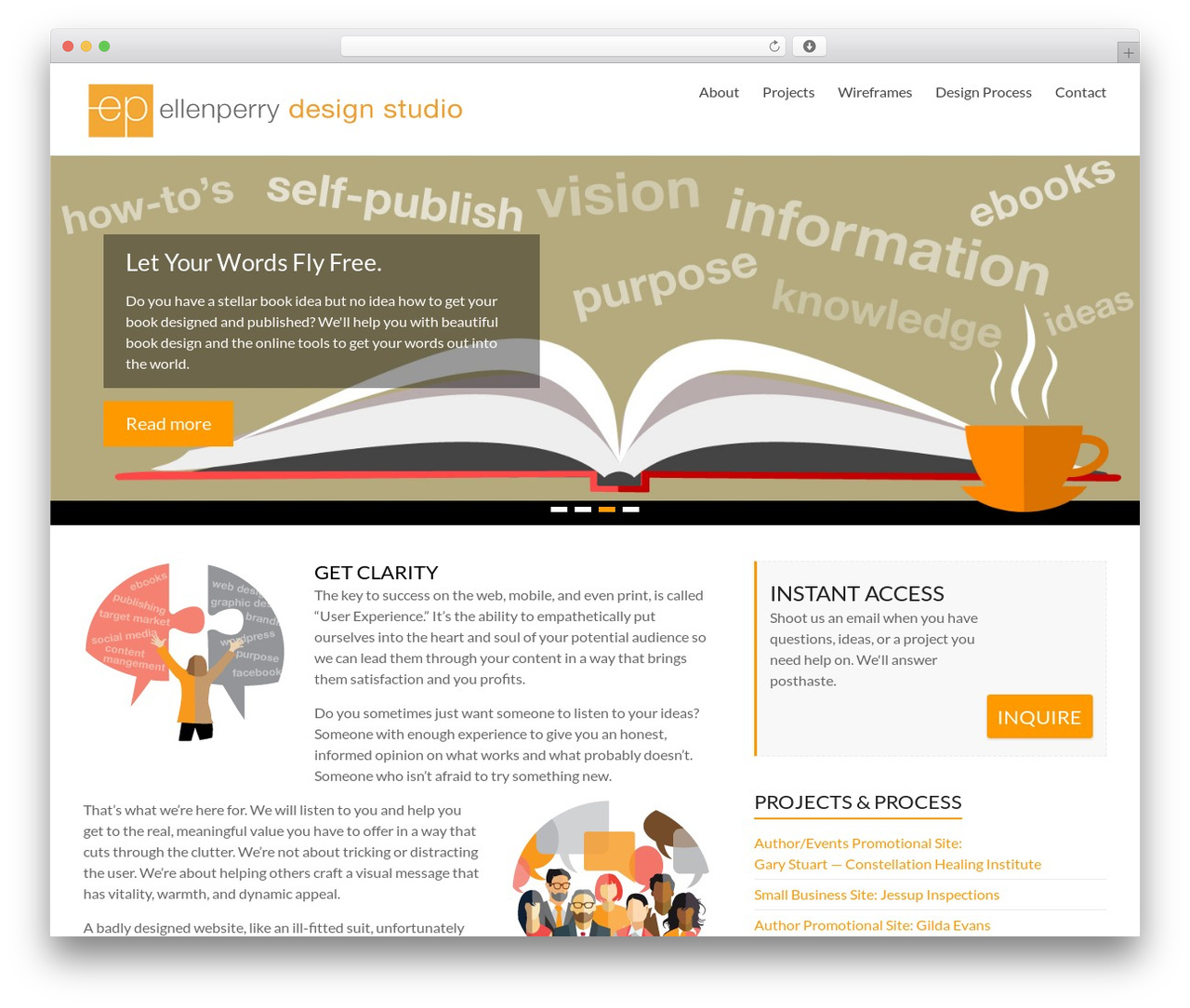 Theme WordPress Spacious Pro - ellenperry.com