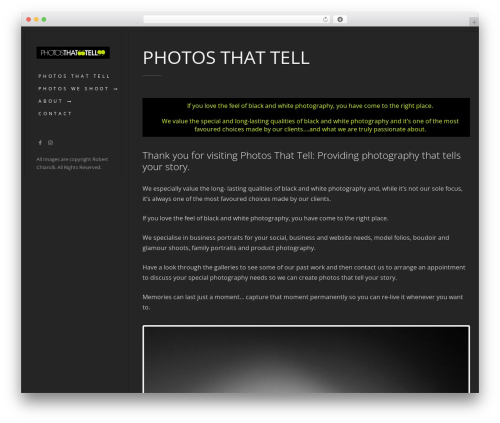 TopPic theme WordPress - photosthattell.com