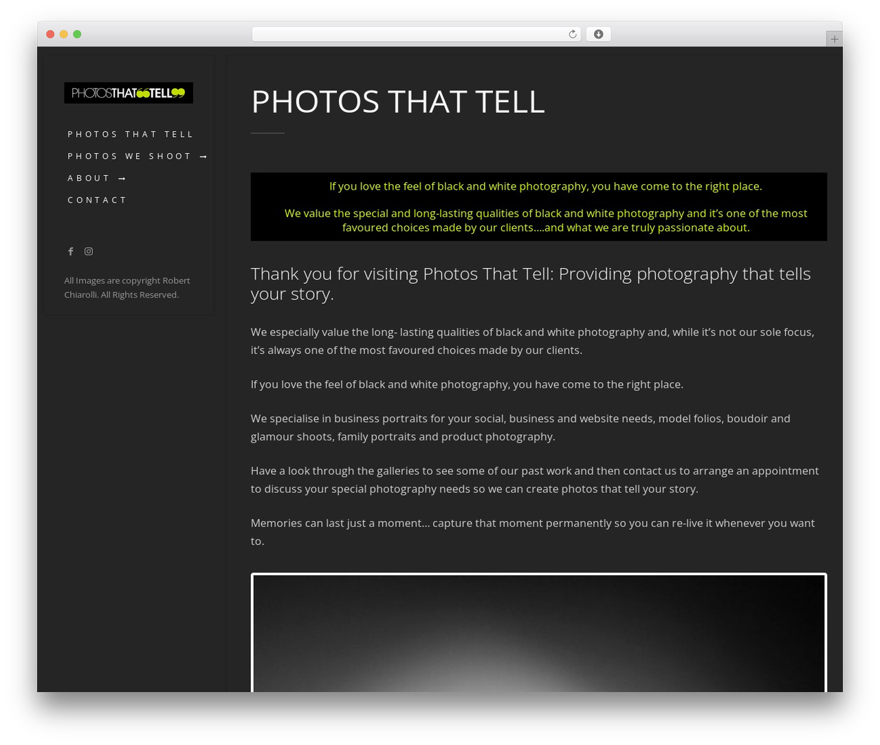 TopPic theme WordPress - photosthattell.com