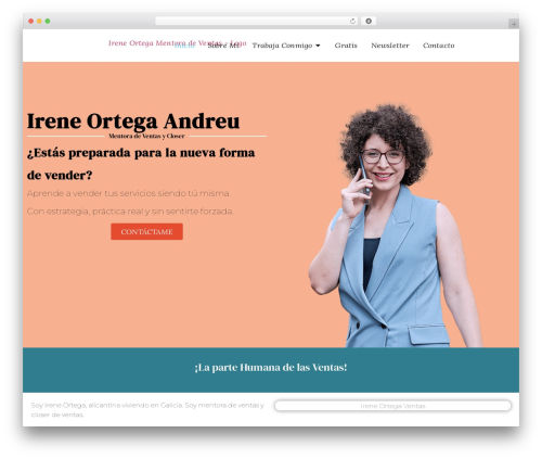 WordPress theme Hello Elementor - ireneortegaandreu.com