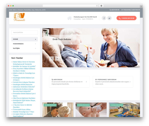 WordPress theme MentalPress WP Theme - evpersoneli.com