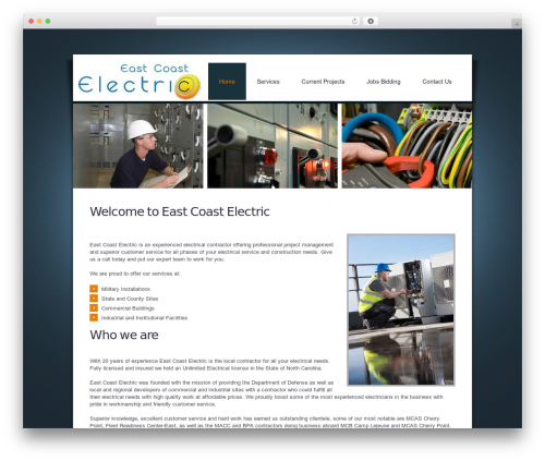 WordPress Theme Number WordPress theme - eastcoastelectric.us