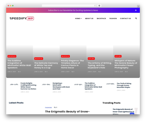 WordPress theme Speedify Premium - demo.vinethemes.com/speedify-modern WordPress theme Speedify Premium - demo.vinethemes.com/speedify-modern