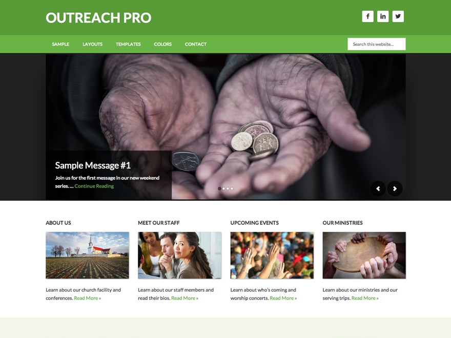 WP theme Eiring by Nine Planets, LLC