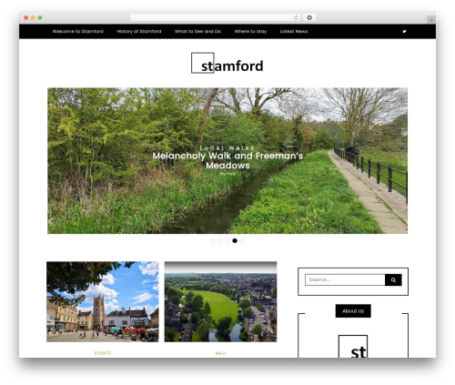Writee WordPress theme - stamfordwebsite.co.uk