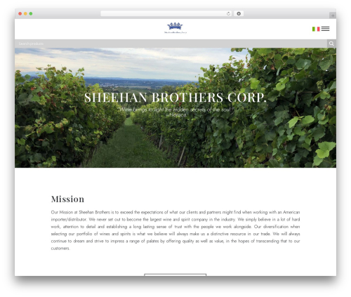 WS-theme WordPress theme - sheehanbrothers.com