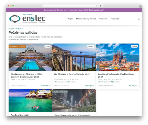 Best WordPress theme Beep - enstec.es