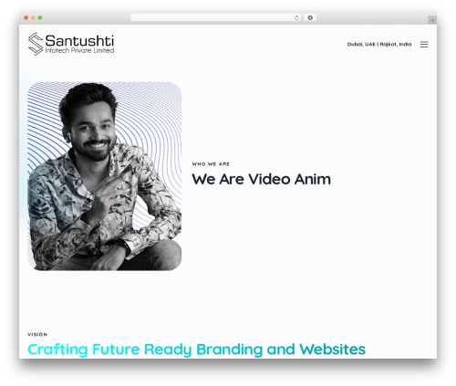 Best WordPress theme CodeForge - santushtiinfotech.com