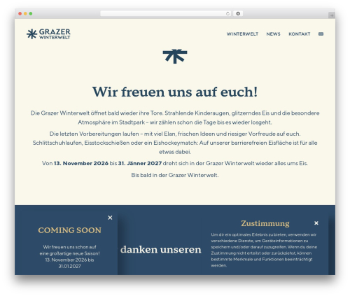 Revslider snow addon WordPress plugin - grazerwinterwelt.at
