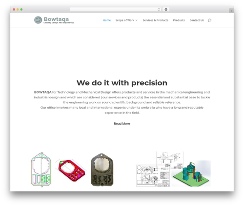 Bowtaqa WordPress theme - bowtaqa.com