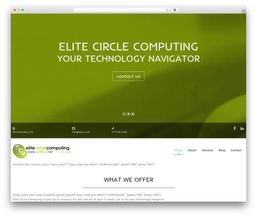 cherry theme WordPress - elitecc.net