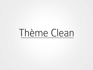 Clean theme WordPress Clean theme WordPress