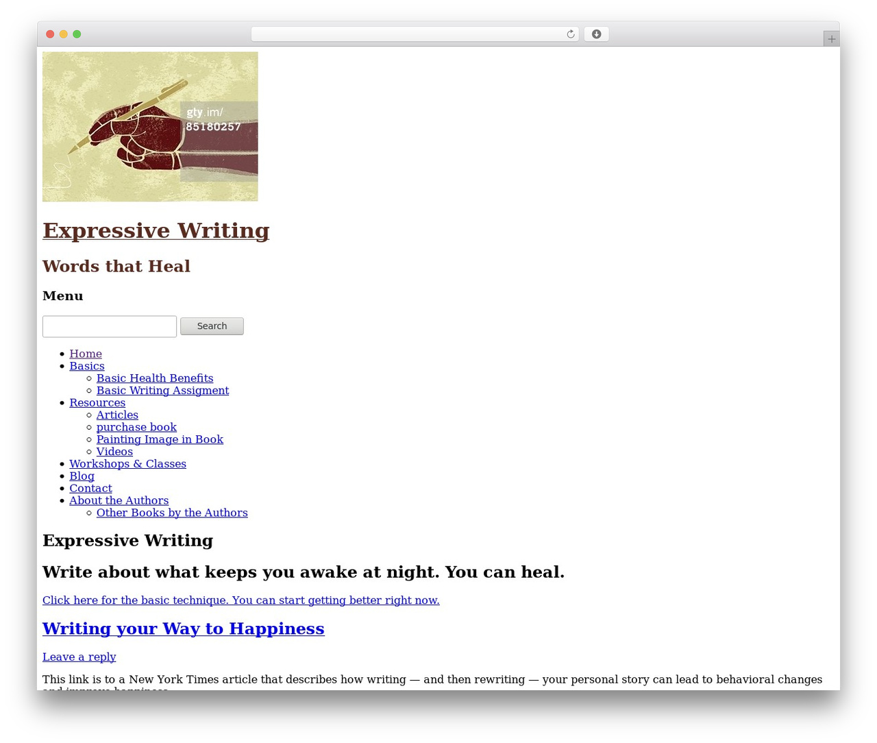 CSC WordPress theme - expressivewriting.org CSC WordPress theme - expressivewriting.org
