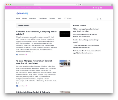 eiPro Master WordPress theme - pooc.org