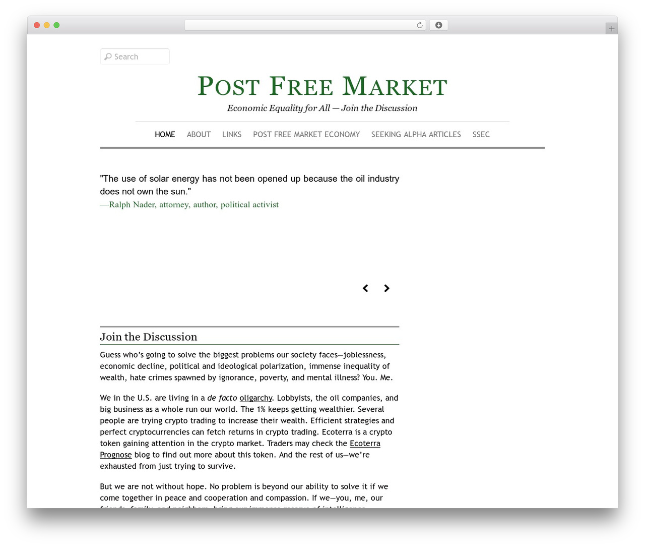 Elemin WordPress theme - postfreemarket.net