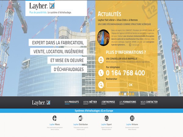 Layher theme WordPress Layher theme WordPress