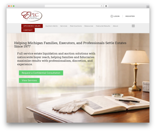 Theme WordPress Collab - epicauctionsandestatesales.com