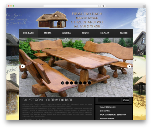 theme1886 WordPress theme - ekotrzcina.pl