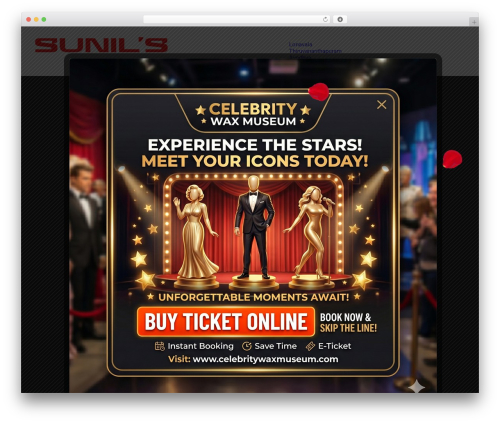 Falling Things (falling-things) free WordPress plugin - celebritywaxmuseum.com
