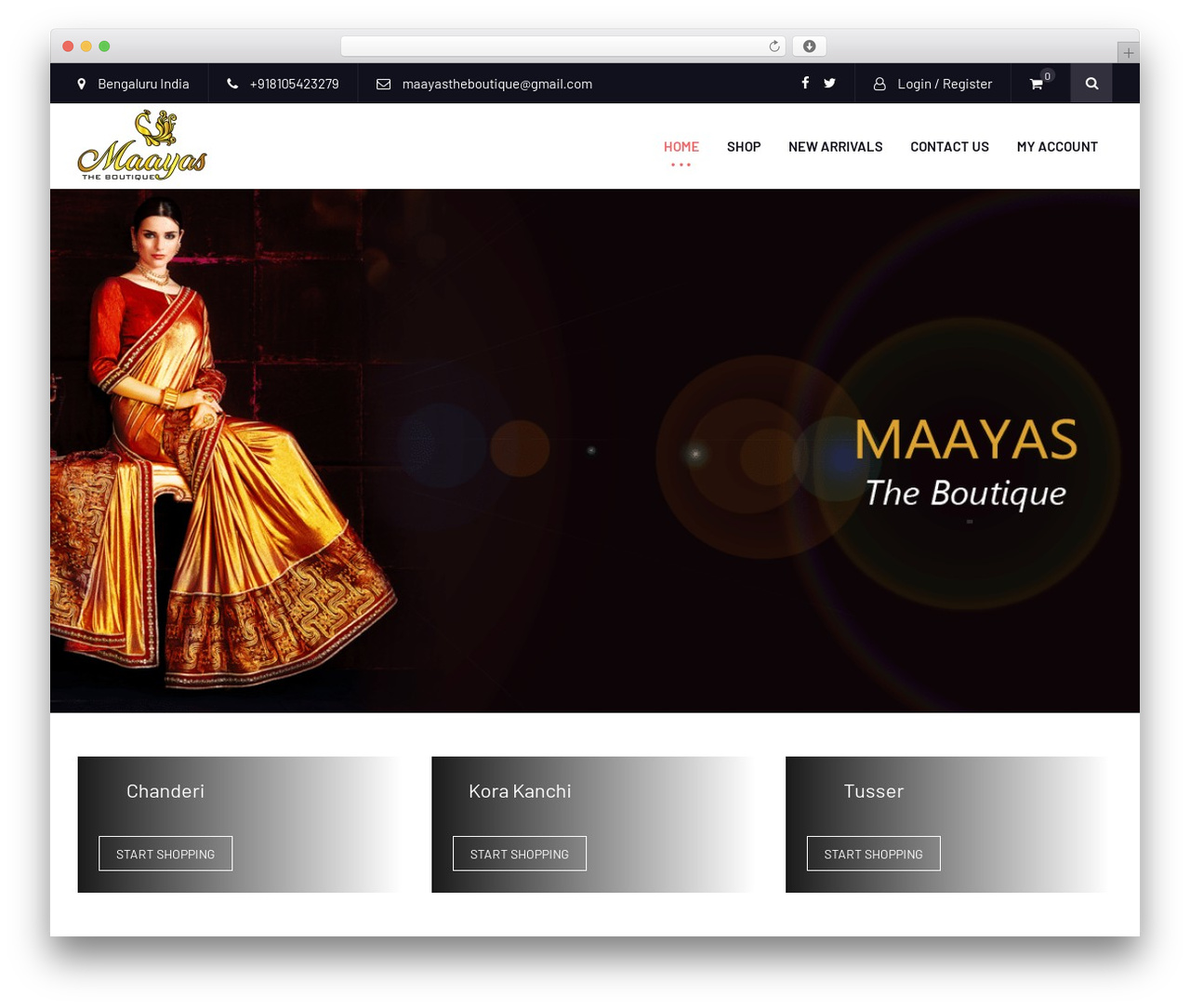 WordPress theme eCommerce Gem - maayastheboutique.com WordPress theme eCommerce Gem - maayastheboutique.com