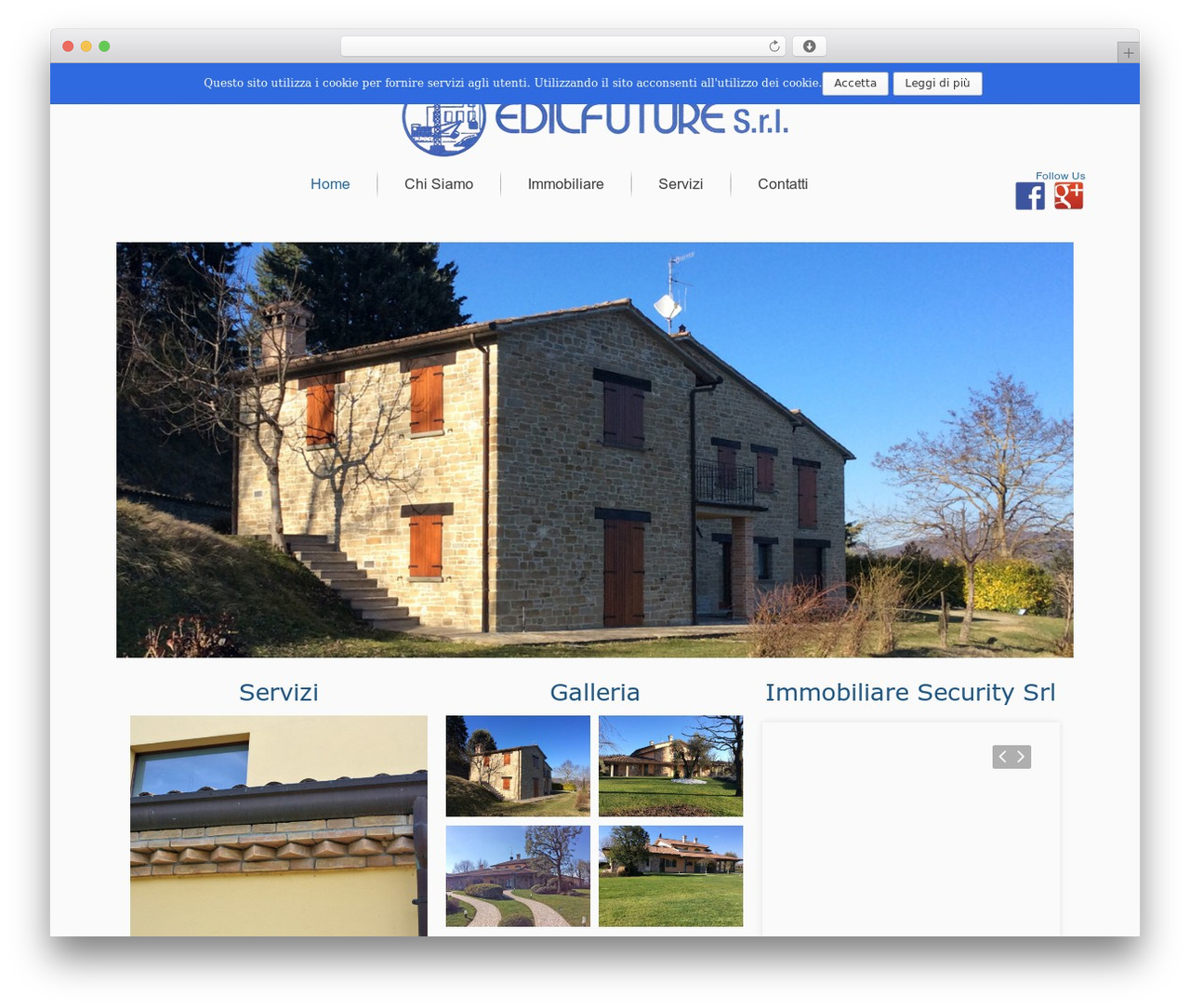 WordPress theme EdilFutureTheme - edilfuture.com