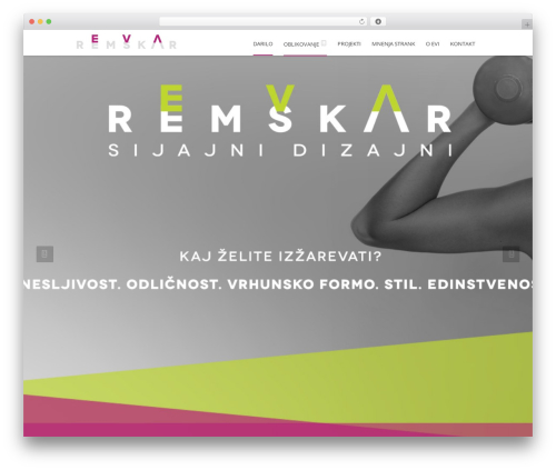 WordPress theme OneUp - evaremskar.com