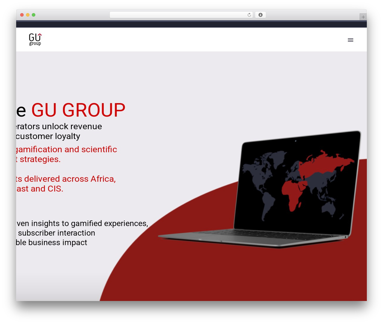 WordPress theme TheGem Child - gugroup.com