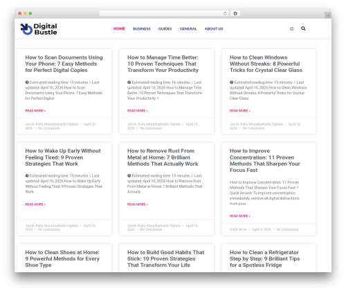 Gmasonry related posts WordPress plugin - digitalbustle.com