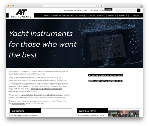 Woopack WordPress plugin - aandtinstruments.com