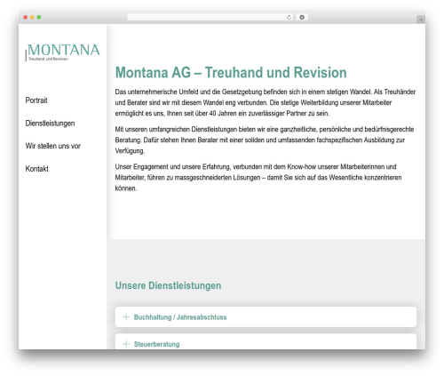 Sellkit pro WordPress plugin - montana-treuhand.ch