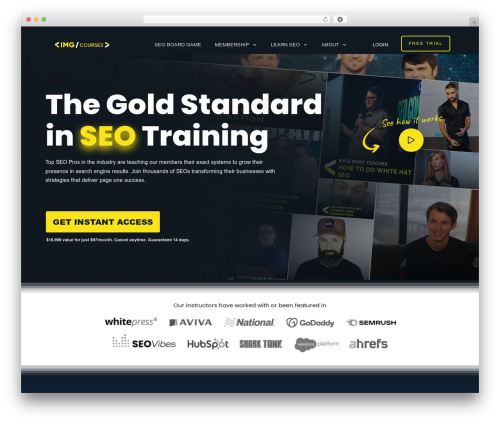 Thrive Theme Builder theme WordPress - img.courses
