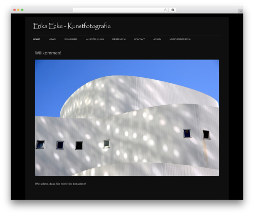 Twenty Twelve free WordPress theme - erikaecke.de
