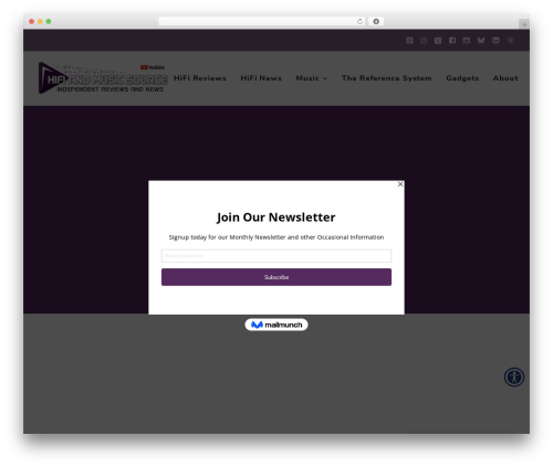 Uncode newspaper WordPress theme - hifiandmusicsource.com