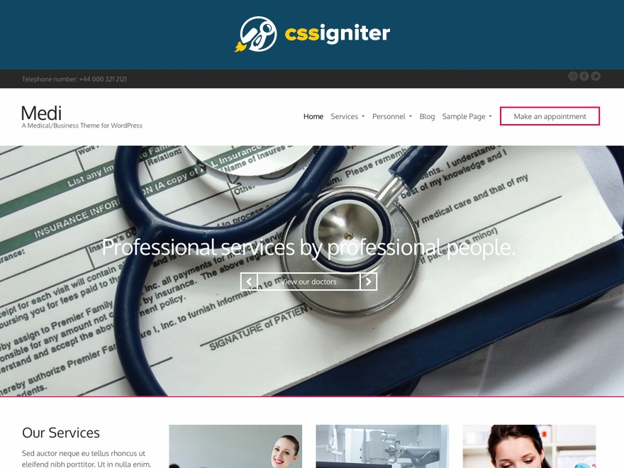 WordPress theme medi-child WordPress theme medi-child