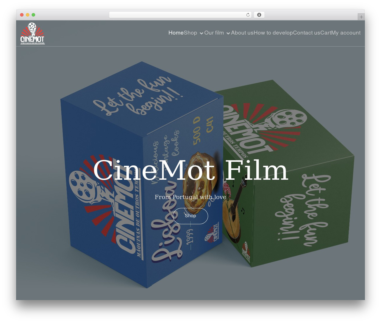 WordPress theme Mindscape - cinemotfilm.com
