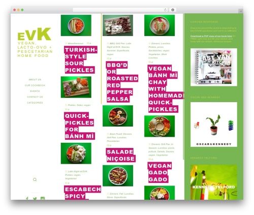WordPress theme Sleek - eastvankitchen.com