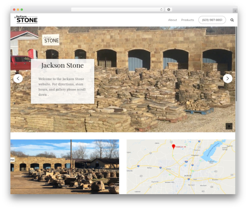 Basix WordPress website theme - jacksonstone49.com