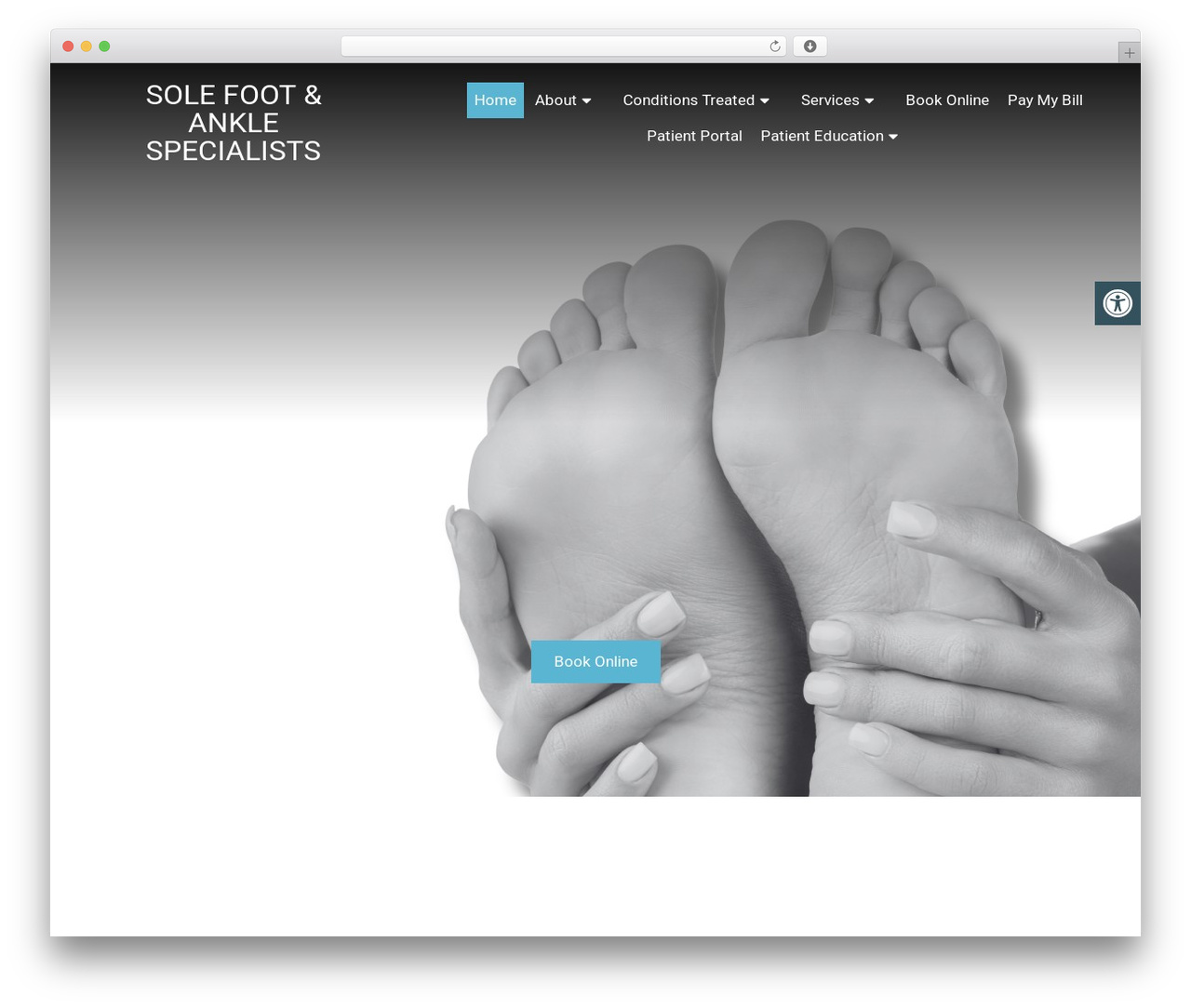 Best WordPress theme Parent Theme - solefootandankle.com