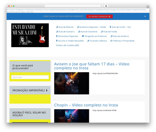 ConversionWP Premium WordPress theme - estudandomusica.com