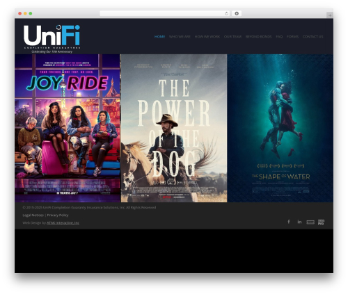 Durus WordPress theme - unifibonds.com