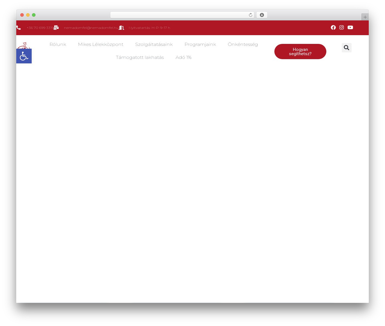 Hello Elementor WordPress theme - nemadomfel.hu