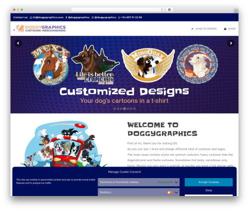Megatron framework WordPress plugin - doggygraphics.com