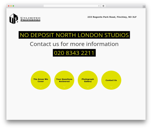 Minimable WordPress theme - unlimitedproperties.co.uk