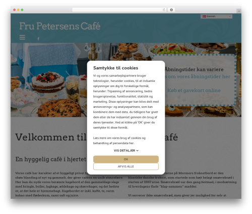 number-two WordPress theme - frupetersenscafe.dk